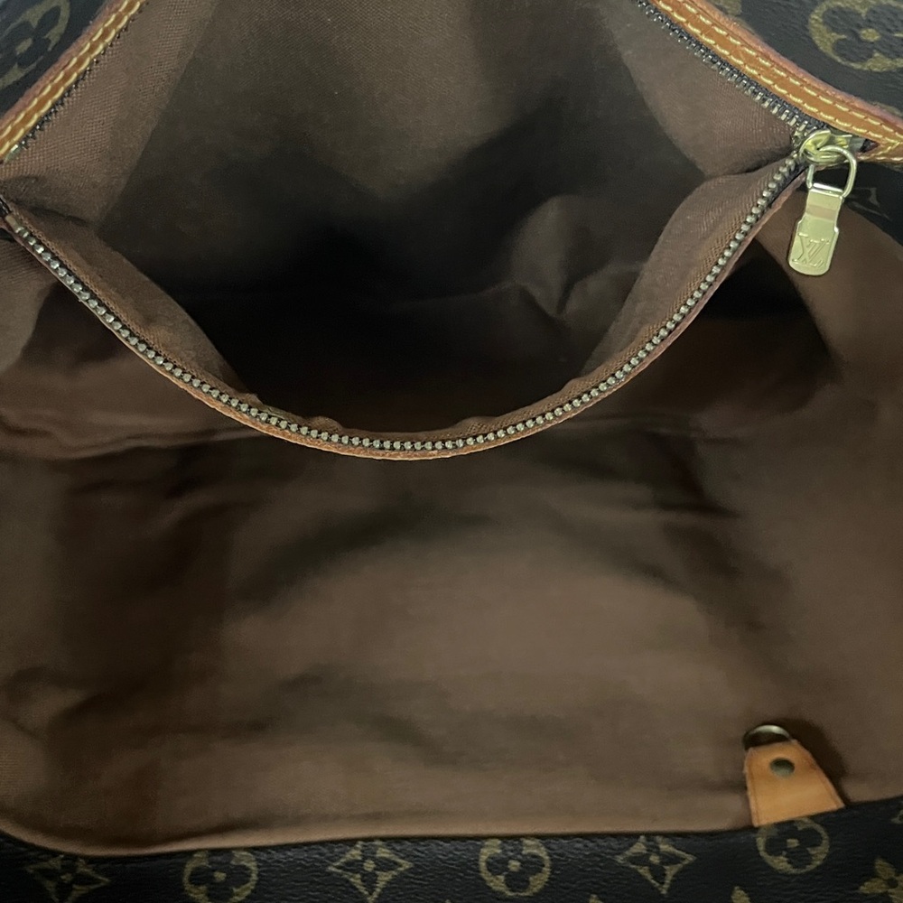 Louis Vuitton Brown Monogram Tote Bag - Picture 7 of 11